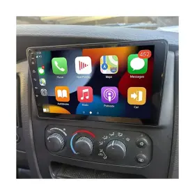 Hu-nowpla08 Moseiny 9 Inch Android 13 Car Stereo Radio For Dodge Ram 1500 2500 3500 Truck 2003-20