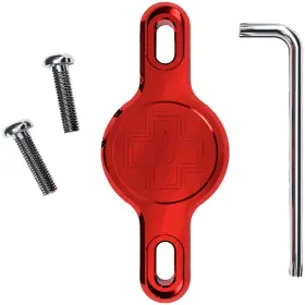 20869 Muc-off Secure Tag Holder - 2.0 Red Bracket/accessory