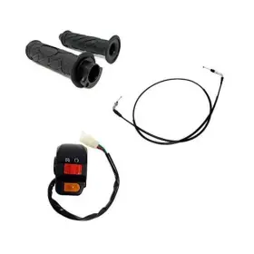 Atm50 Myk Zz Grips Cable Switch Mmg Throttle Combo Scooter 50cc Gy6 4 Stroke Twist 3 A