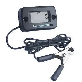 Rl-hm019j Ningbo Jiangbei Run Leader Electrics Co Ltd Digital Tachometer With Alligator Clip Max Rpm Display Waterproof