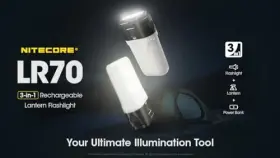 Edb-nc-lr70-ebusbaccc Nitecore Flashlights Lr70 3000 Lumen Flashlight/camping Lantern/powerbank Combo Unit #3