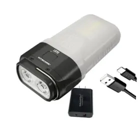 Edb-nc-lr70-ebusbaccc Nitecore Flashlights Lr70 3000 Lumen Flashlight/camping Lantern/powerbank Combo Unit