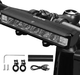 Nobrand 819715318986 Usb Rechargeable Waterproof Bike Light Mtb Cycling Commuting Daytime Running