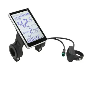 Oumefareb1uv3ggzs Oumefar M5 Lcd Screen For E Scooter Bike 24v-60v 31.8mm Display Meter Easy Install