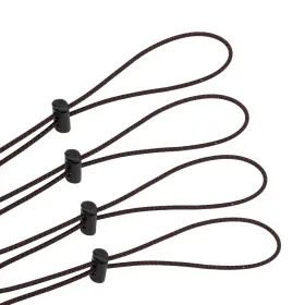 Qm2003bkr Oumers Bungee Goggle Strap Kit Tapered End Swimming Straps For Swim G