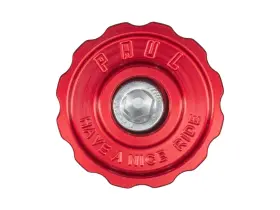 390red Paul Components Aluminum Top Cap Red