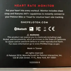 Pl-hr-c-01 Peloton New In Box Heart Rate Monitor 1020508-b Hrm Fitness Unused #3