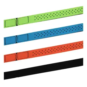 0.8x15.75in Peutier 95223 4pcs Replacement Heart Rate Monitor Bands 4 Colors Soft