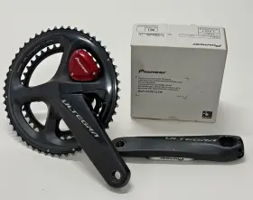 Sgy-pm910zw Pioneer Shimano Ultegra Crank 172.5mm 11 Speed 53 - 39 Dual Power Meter