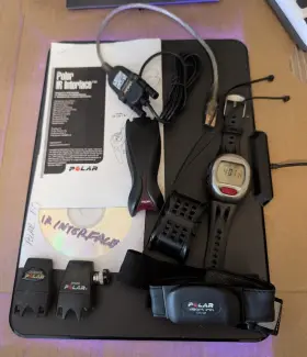 720i Polar Heart Rate Monitor With Speed Cadence Ir Interface Software Mount