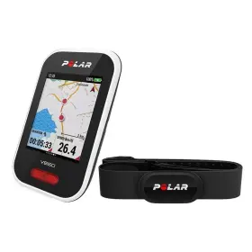 Polar 725882045160 V650 Hr Gps Cycling Computer With Heart Rate Monitor Works Strava