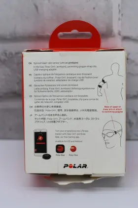 Polar 725882050034 Oh1 Waterproof Optical Heart Rate Sensor With Swimming Goggle Strap Clip #2