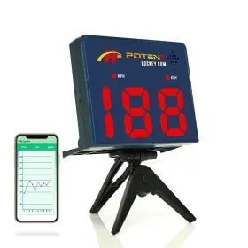 Potent Hockey 622622878657 Training Equipment - Speed Radar Gun 2.0 Instantly And Accurately Meas