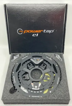 5-arm Power Tap 012527014064 Nos Powertap C1 53/39 Chainrings With Sensor For 110mm Bcd New In Box