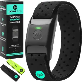 Jinmom-045 Powr Labs Bluetooth Armband Heart Rate Monitor - 1 Count Pack Of Black