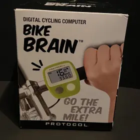2052-6c Protocol Bike Brain Digital Cycling Computer Speedometer Odometer New Neon Green #2