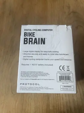 2052-6cp Protocol Bike Brain Digital Cycling Computer Tracks Speed And Distance #3