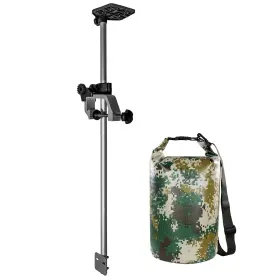 Tb-4850-fr-57 Pudello Way Universal Portable Transducer Bracket - Fishfinder Mount With 360 Adjustab