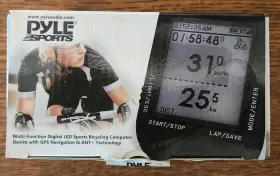 Psbcg90gn Pyle Sports Smart Bicycling Computer W Gps Performance And Nav Software