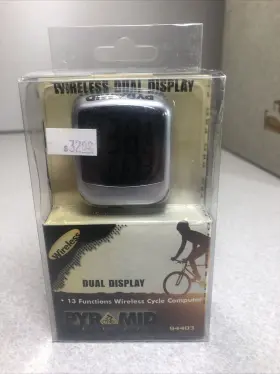 94403 Pyramid Pro 13 Function Wireless Cycle Computer Bike Bicycle Speedometer