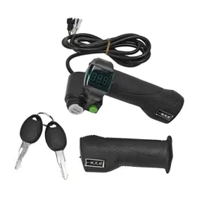 Qanyegn2ir4smgnu6 Qanyegn 2 Pcs Electric Bike Throttle Handle Kit Bicycle Scooter Twist
