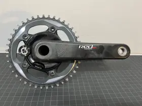 00.3018.130.170 Quarq Sram Red Dzero Power Meter Crankset Gxp 175mm