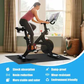 Quwei 680548759617 Bike Mat Exercise Floor Trainer 59 Inch X 31.5 #3