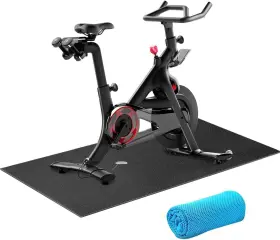 Quwei 680548759617 Bike Mat Exercise Floor Trainer 59 Inch X 31.5