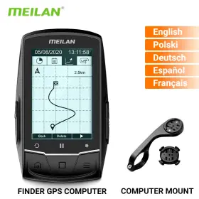 Rapidroo-shop 313042679647 M1 Bike Computer Gps 2.6-inch Screen Cycling Wireless Speedometer Tracker Odomet #2