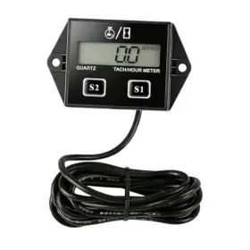 Rdxcv-9191se Rdxcv Small Engine Tachometer Digital Display Rpm Tach Gauge For 2 Stroke And 4