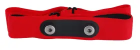 Hrs606rm Rich Green Valley Sweat Proof Chest Strap Heart Rate Monitor Medium Red