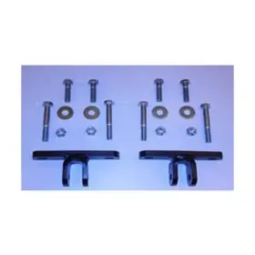 Rh-8000-bo Rock Hard 4x4 Parts Tow Bar Adapter Brackets For Front Bumpers And Blue Ox Bars