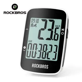 290005 Rockbros Bicycle Speedometer Odometer Waterproof Cyclebike Computer Wireless Gps #3