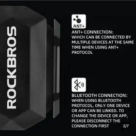 29210018001 Rockbros Bike Speed Cadence Sensor Bluetooth Ant Wireless Ip67 Waterproof