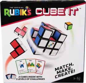 6063266 Rubiks Rubik S Cube It 2-player 3d Puzzle Sequence Board Game Stress