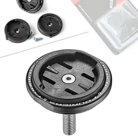 Runx 550755475245 Fouriers Top Cap Fork Headset Cover Computer Mount For Garmin Wahoo Mio Bryton