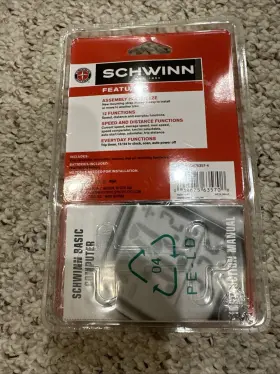 12-function Schwinn 76357-4 Basic Wired Bike Computer #sw76357-4 New And Sealed #2