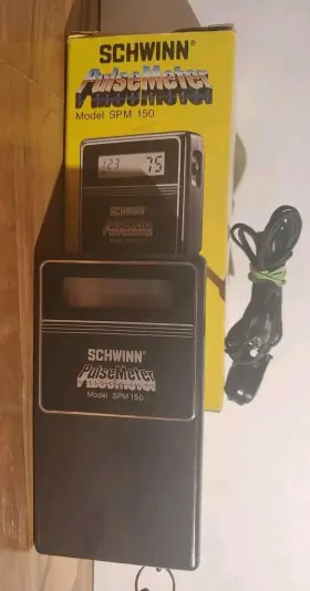 Spm-150 Schwinn 90-753 Vintage Pulse Meter Model Manual Original Box Tested Working