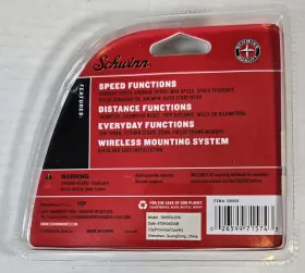 Sw569 Schwinn Travel 15 Function Bike Computer Bicycle Fitness Wireless Mounting #2