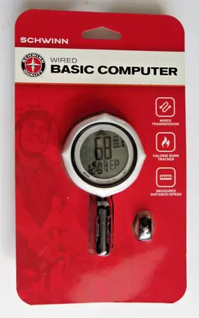 Sw78024-6 Schwinn Wired Basic 11 Function Bike Computer New