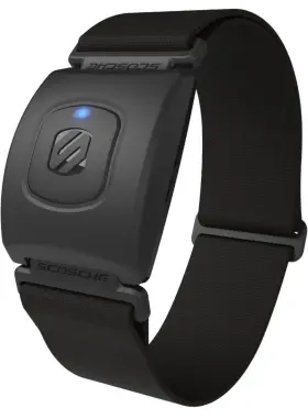 027rthm2.0bl-az Scosche Rhythm R 2.0 Waterproof Armband Heart Rate Monitor Color Black