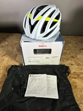 R2x-mw00s Sena R2x Smart - Road Cycling Helmet With Alexa Built-in Size M Matte White