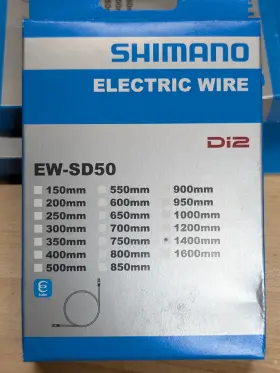 Iewsd50l140 Shimano Di2 Ew-sd50 E-tube 1400mm Wire New In Box
