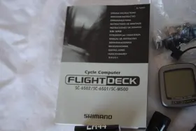 Sc-6502 Shimano Sm-sc70 Both Nos Computer And A Flight Deck Bracket Sensor Kit #2