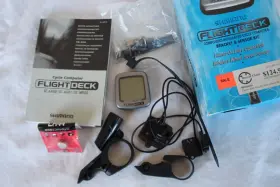 Sc-6502 Shimano Sm-sc70 Both Nos Computer And A Flight Deck Bracket Sensor Kit