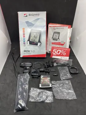00119 Sigma Rox 5 Computer Usb Docking Station Base Bicycle Bike In Box Check Photos