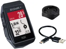 01030 Sigma Rox 11.1 Evo Gps Bike Computer - Wireless Rechargeable Black #2
