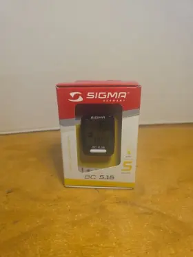 Sigma 016224051601 Bc 5.16 Ats Bike Computer Wired Black 5 Function Large Display - New