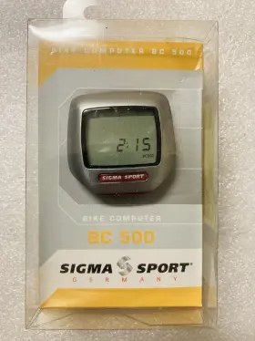 786105 Sigma Sport Bc 500 Battery Powered 5 Function Bike Computer