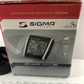 Bc2209 Sigma Germany Bike Computer With Heart Rate Monitor Accessories Cib Euc #2
